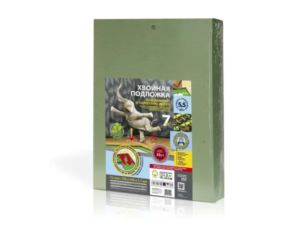 Хвойная подложка Steico 790x590x5,5мм